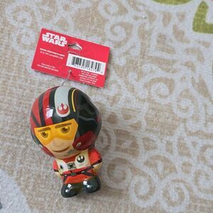 Star Wars Hallmark Force Awakens Poe Dameron X-Wing Pilot Ornament Christmas